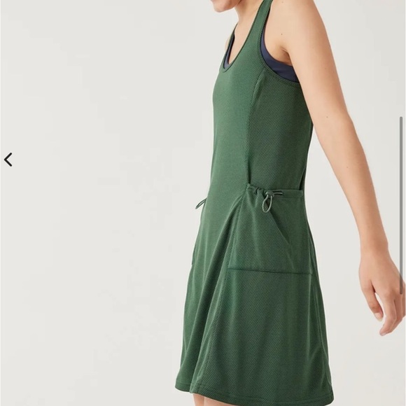 Outdoor Voices RecMesh Dress in Green - Picture 3 of 3